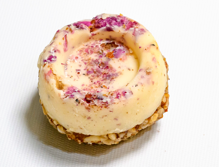 Chocolat blanc cacahuète torréfiée